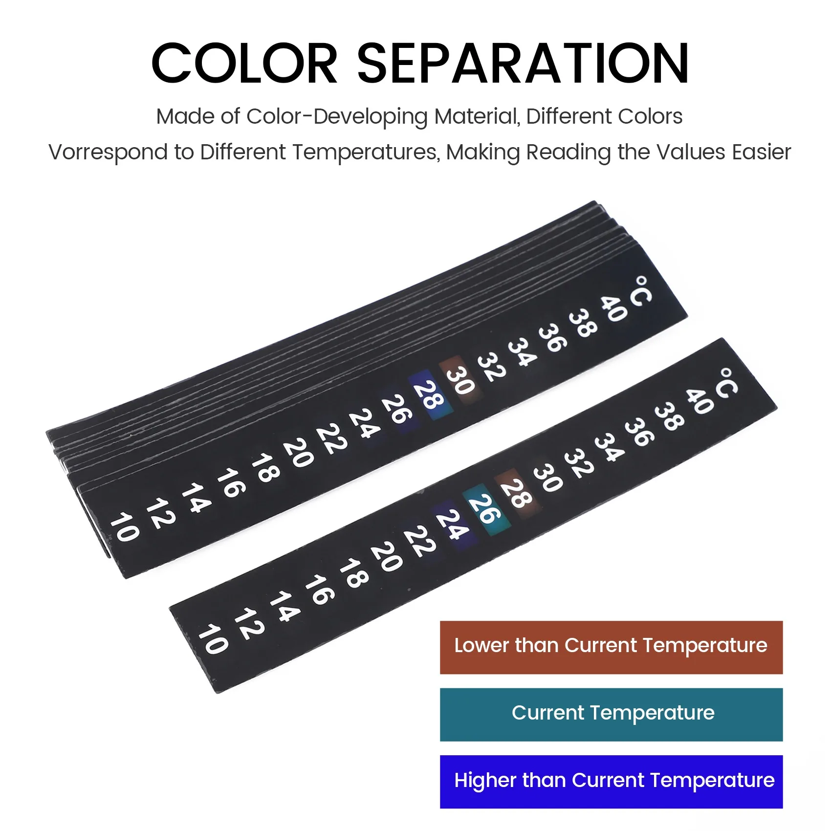 12 шт. портативный термограф для аквариума