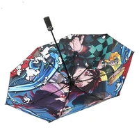 popular demon slayer kimetsu no yaiba cosplay animation surrounding new umbrella rain or shine umbrella folding personality