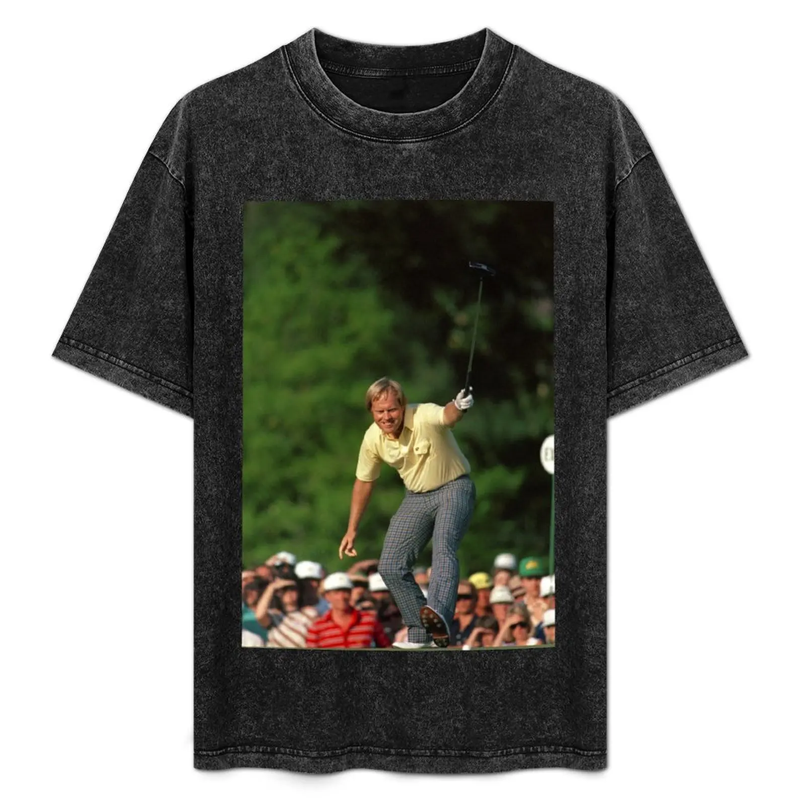 Футболка Jack Nicklaus Winning putt 1986 с мастерами мужская одежда забавные подарки рубашки