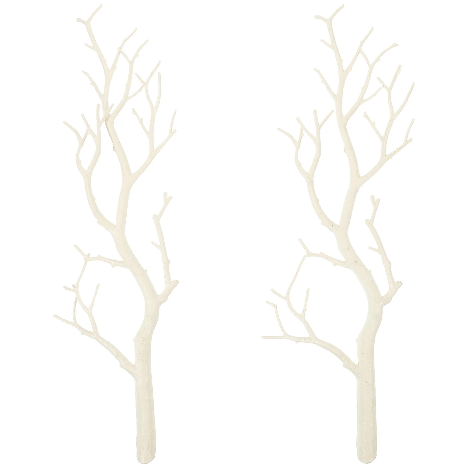 

2pcs White Tree Branches Decoration Tree Centerpiece Faux Branches for Vase