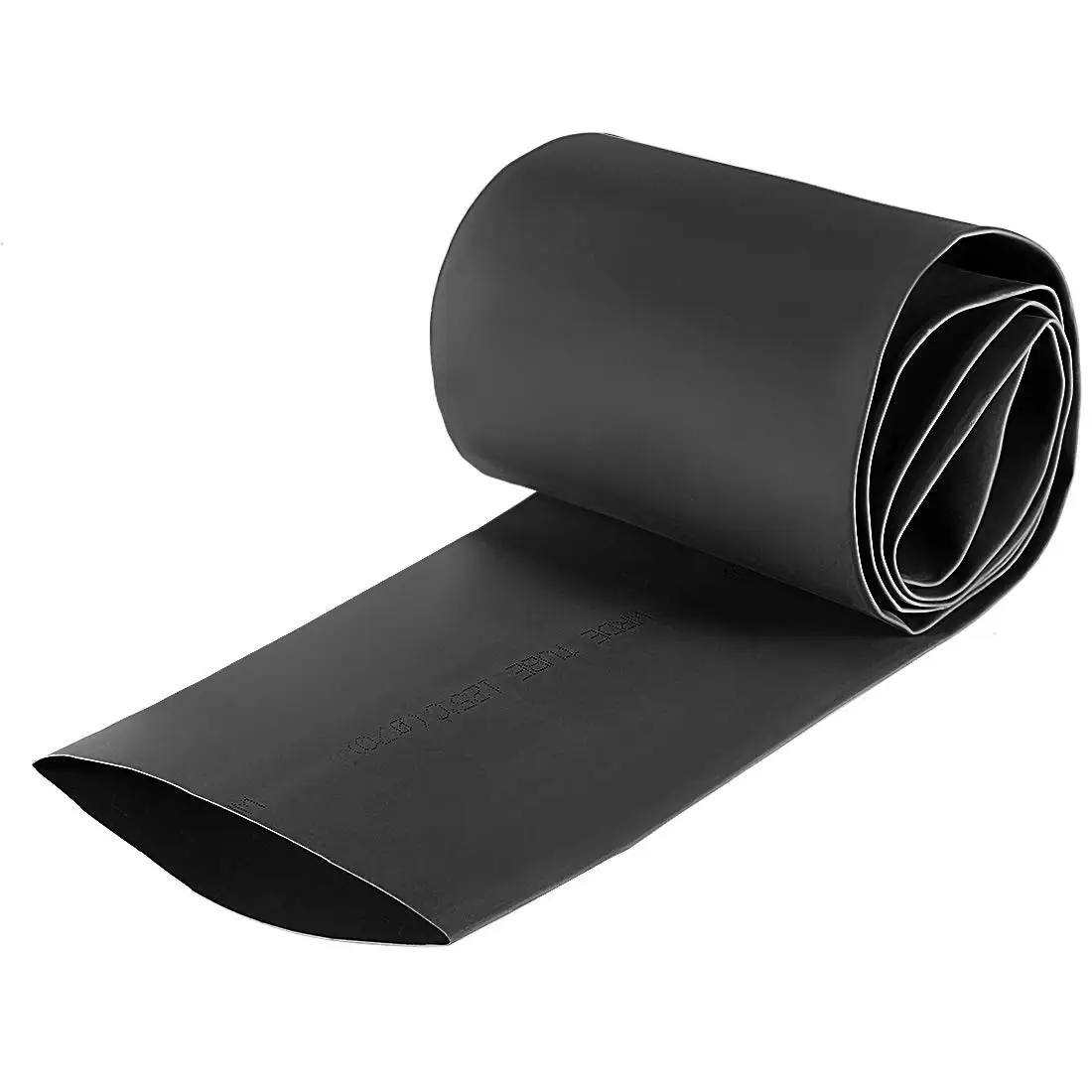 

Keszoox Heat Shrink Tubing, 70mm Dia 113mm Flat Width 2:1 Ratio Shrinkable Tube Cable Sleeve 1m - Black