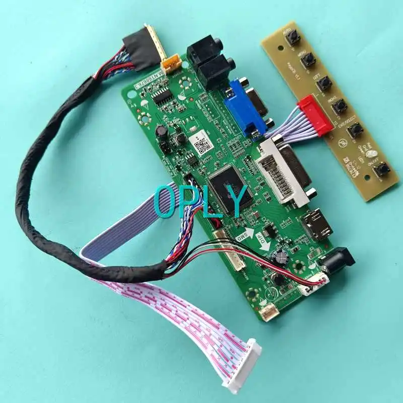 

For N184H6-L02 N184HGE-L21 Laptop Monitor Screen Controller Board 18.4" 1920*1080 VGA DVI HDMI-Compatible 40 Pin LVDS DIY Kit