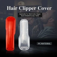 barber hair clipper accessories front cover transparent electric hair trimmer cover salon hair cutting tools hair clipper cover