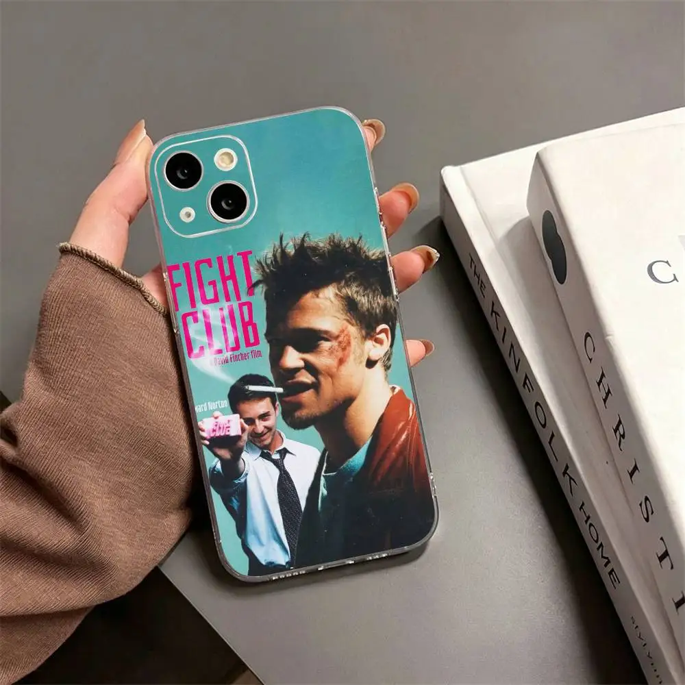 Модный уникальный чехол F-Fight C-Club Movie для iPhone 17, 16, 15, 14, 13, 12, 11 Plus, Pro Max, мягкий прозрачный чехол (art.: 3920db6fd82ee) - 3920db6fd82ee