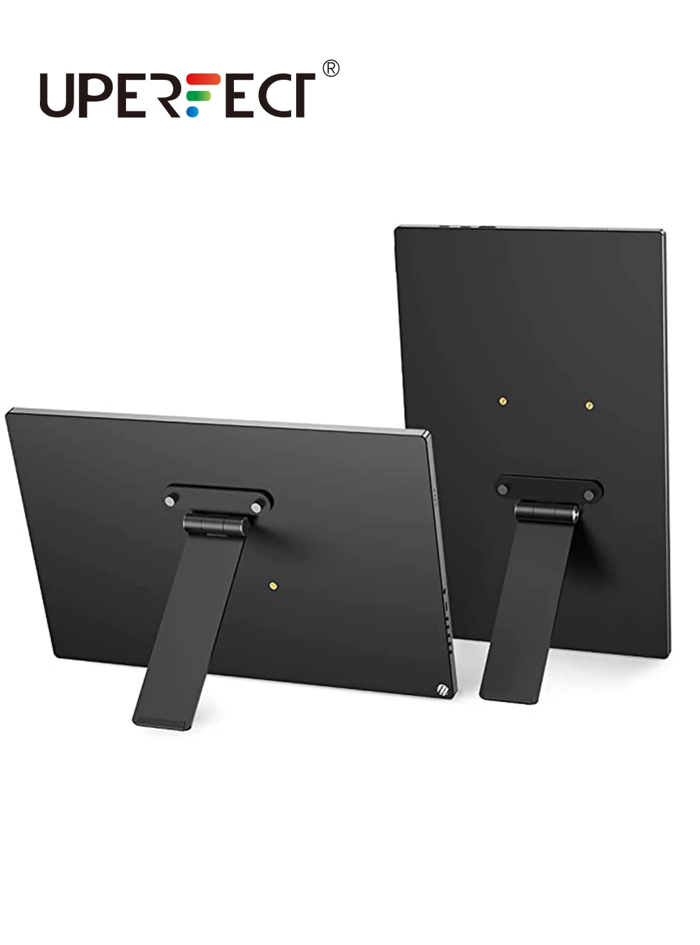 

UPERFECT Portable VESA Monitor Stand with Hand Screw 7 to 17.3 inch Freestanding VESA Monitor Desk Mount With Swivel/Tilt/Rota
