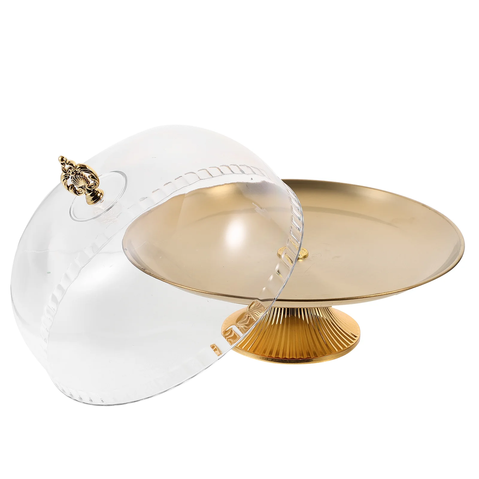 Тарелка для торта с купольной крышкой держатель кекса сервировочное блюдо