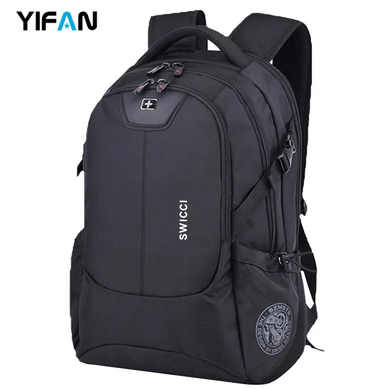 Мужской водонепроницаемый рюкзак из ткани Оксфорд деловая сумка для компьютера