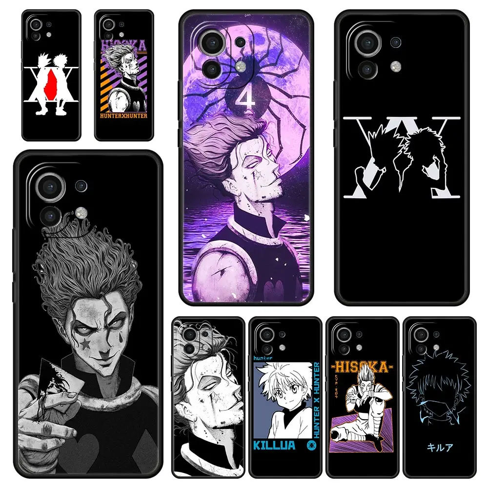 

For Xiaomi Mi 13 12T 12 Lite 11 10T 11T Pro 9T Phone Case hunter x hunter Hisoka Gon Killua Poco X3 NFC X4 F3 F4 M3 M4 5G Cover