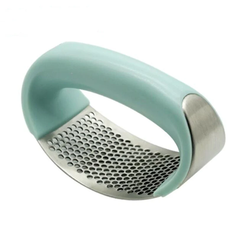 

Kitchen Stainless Steel Garlic Press Chopping Garlic Tools Manual Garlic Mincer Curve Fruit Vegetable Tools Kitchen Gadgets