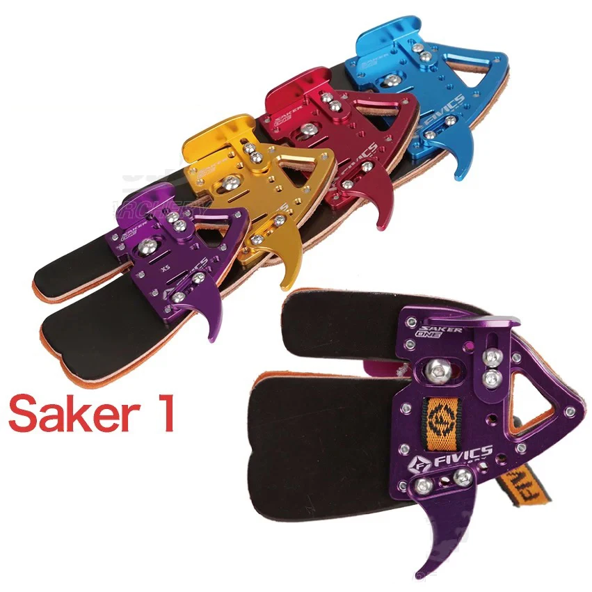 Фото FIVICS SAKER 1 2 HALVIN, защита для пальцев из кожи лошади, защита для пальцев, защита из натуральной кожи Cordovan, аксессуары для стрельбы из лука №2
