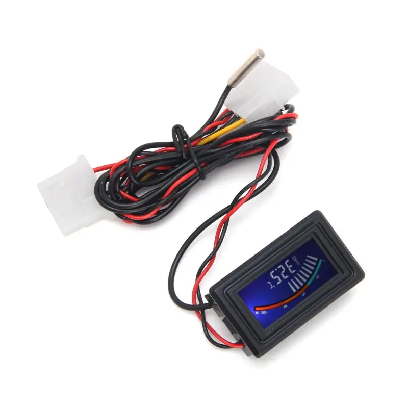 

Цифровой ЖК-термометр Измеритель температуры Molex Panel Mount C/F PC MOD