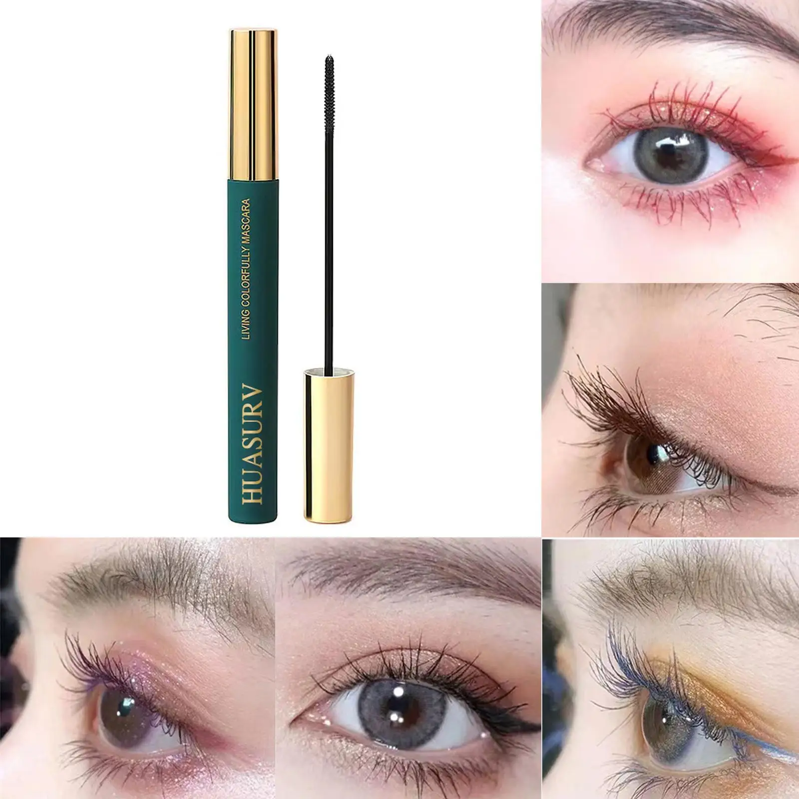 

Тушь для ресниц волшебный цвет завивка наращивание ресниц густая завивка без пятен водостойкая удлинение долговечный инструмент для макия...