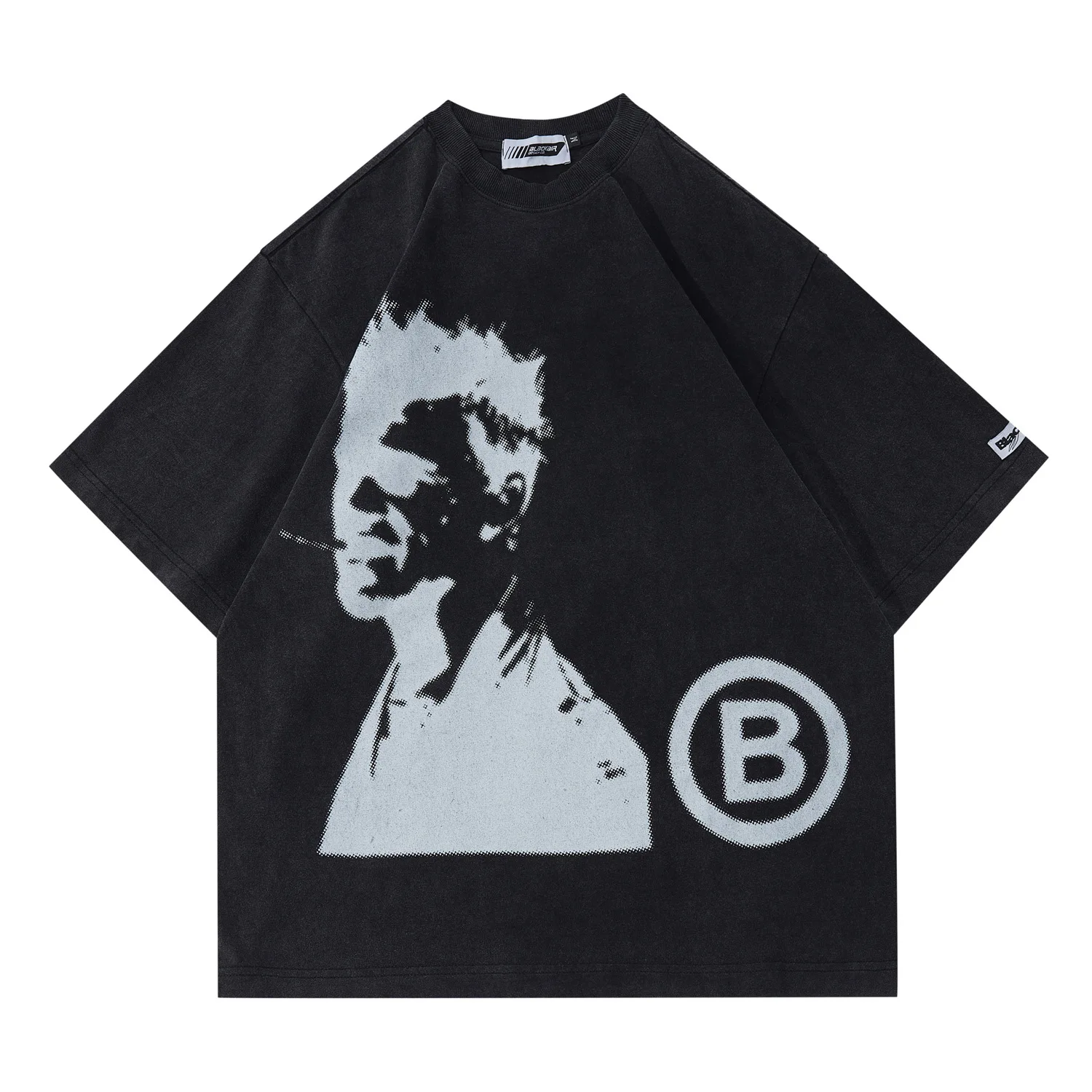 

Summer Men Oversized Streetwear Short Sleeve Tshirts Hip Hop Graphic Letter Print T-Shirts 2023 Harajuku Casual Cotton Tops