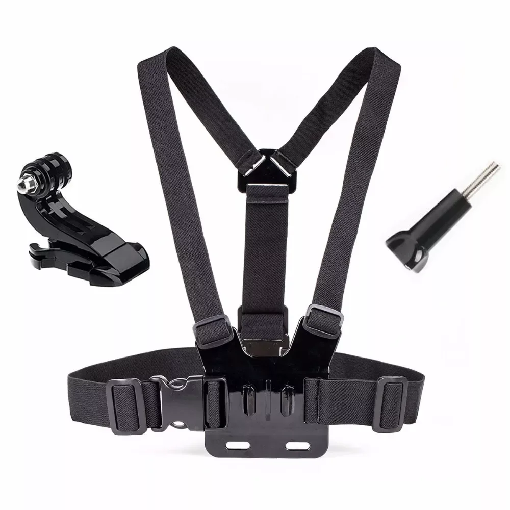 

NewChest Strap mount belt for Gopro hero 5 4 yi 4K Action camera Chest Mount Harness for Go Pro SJCAM SJ4000 sport cam fix