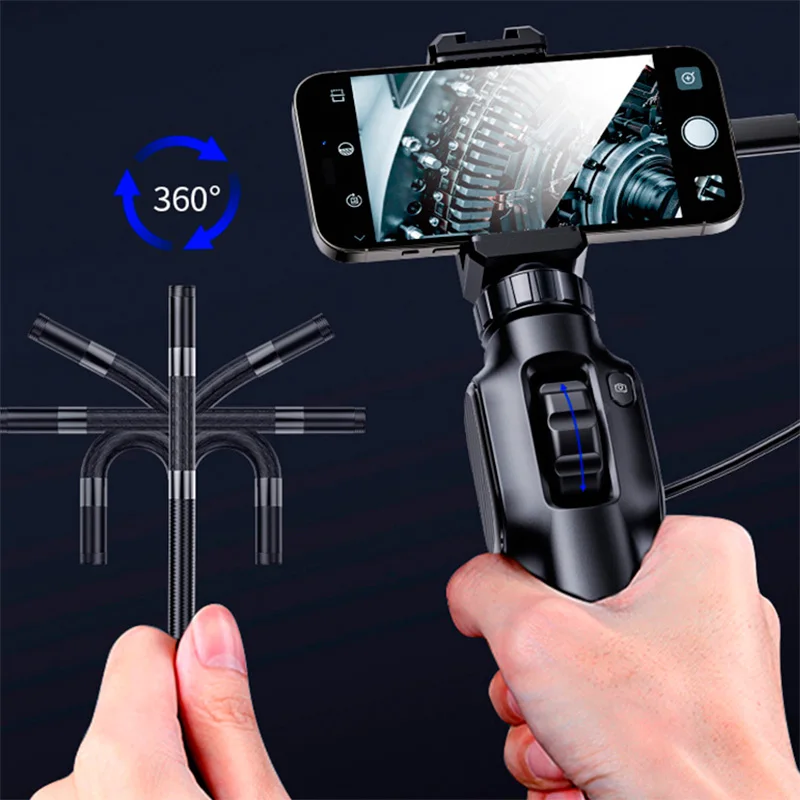 KERUI 360° ° Двусторонняя поворотная шарнирная эндоскопическая камера HD 1080P