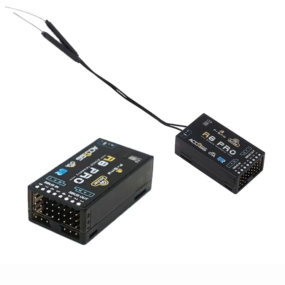 R8 Pro FrSky приемник 2 4 ГГц 8 высокоточных ШИМ каналов для всех передатчиков доступа