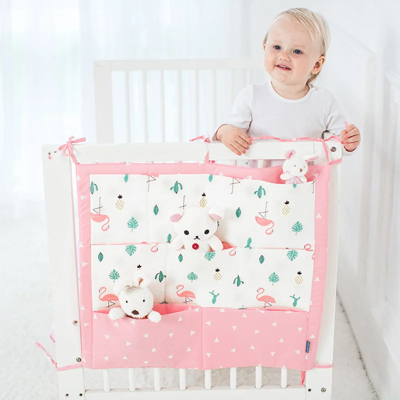 Brand New Baby Cot Bed Hanging Storage Bag Crib cot Organize
