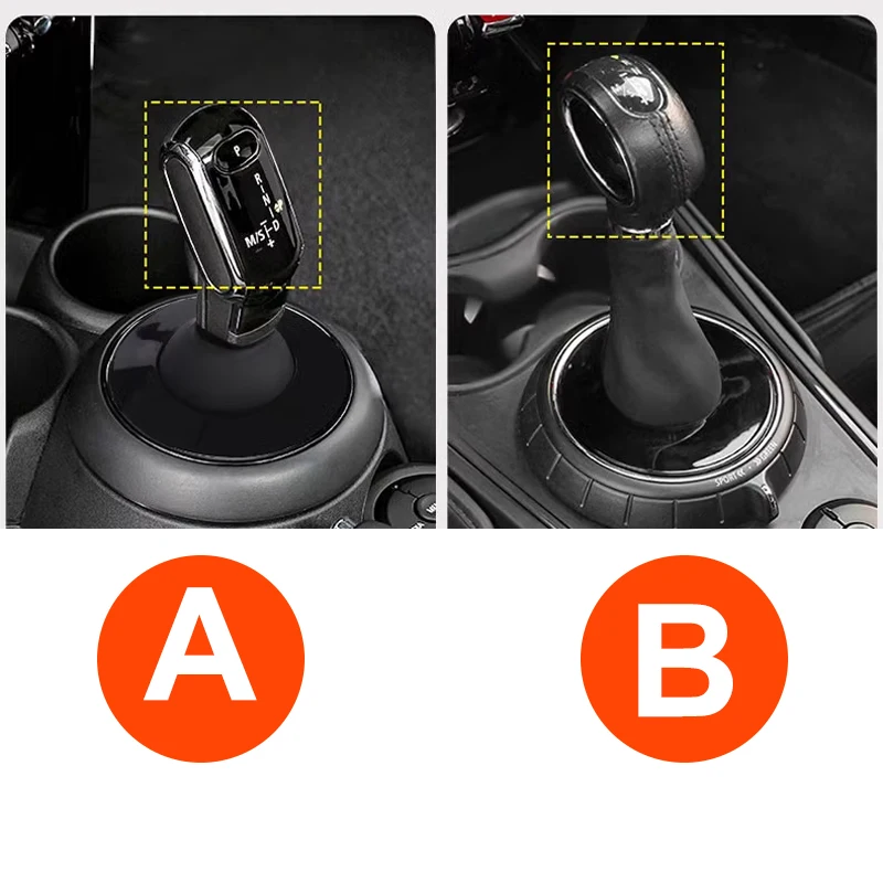 Пылезащитная панель рычага переключения передач автомобиля для MINI ONE Cooper S JCW F54 F55