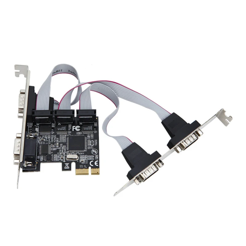 

Плата расширения для последовательного порта PCIE, карта памяти для игровых адаптивных переходников, адаптер для последовательной карты PCIE на RS232, карта для игр PCIE