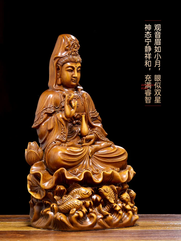 Украшения для дома Guanyin Bodhisattva лотос чтобы отправить детей в благословенное