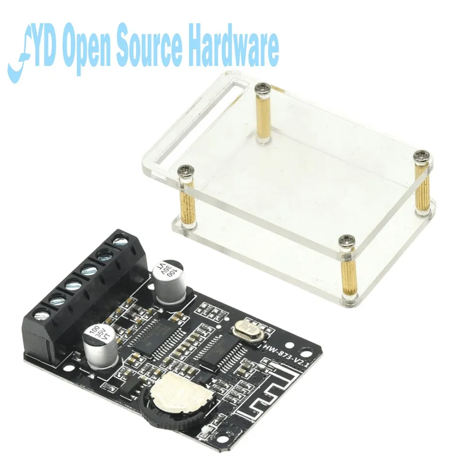 Плата усилителя мощности, совместимая с Bluetooth, 10 Вт/15 Вт/20 Вт, 12 В/24 В