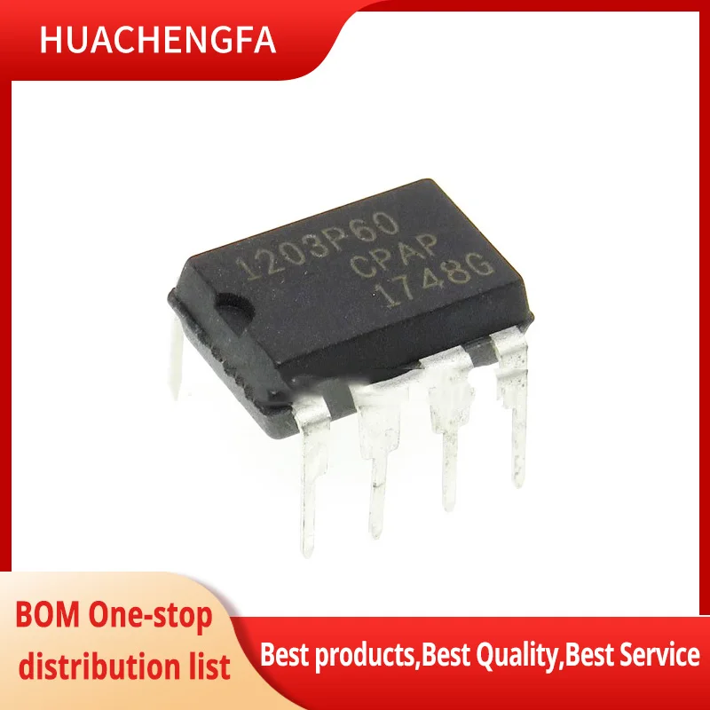 

10pcs/lot NCP1203P60G NCP1203P60 1203P60 DIP8 LCD power chip controller in stock