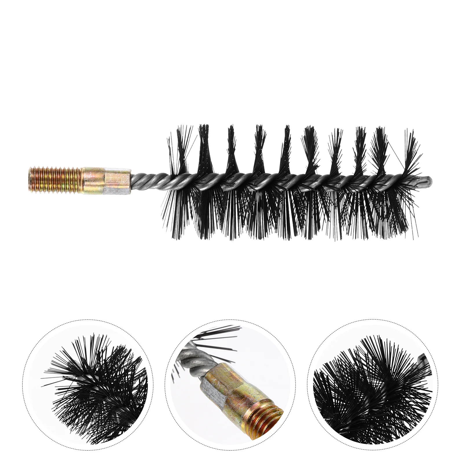 

Brush Tube Wire Cleaning Nylon Cleaner Brushes Wheel Brass Multifunction Clean Thread Sink Attachments
