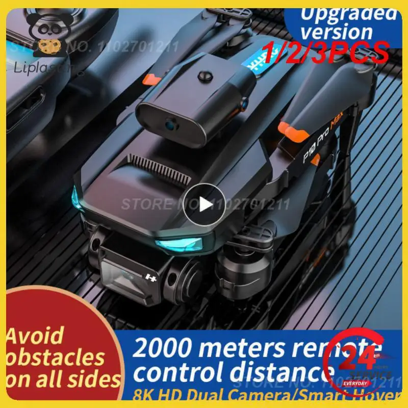 

1/2/3 шт. Новинка P7 мини дроны 4k камера Дрон FPV обход препятствий Профессиональный Квадрокоптер RC вертолет Дрон детская игрушка