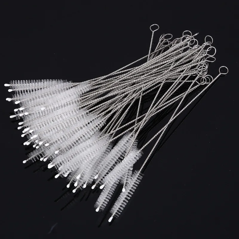 200mm straw brush Baby bottle Straw Brush Accessories Stainl
