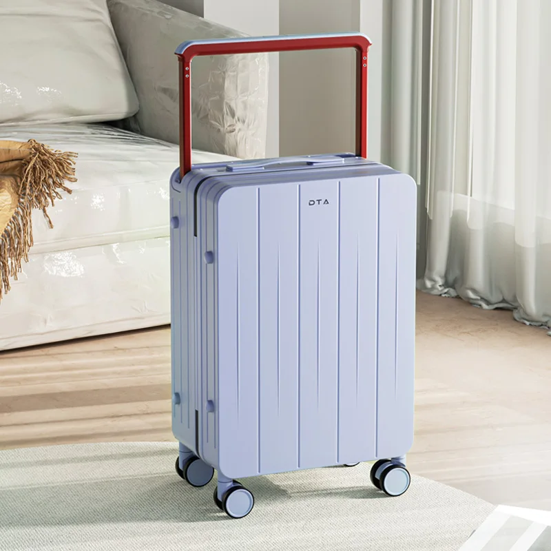 Aluminum Luggage Travel Bag Trolley Women Vintage Middle Size Luggage Kids Multifunctional Mala De Viagem Luggage WWH30XP