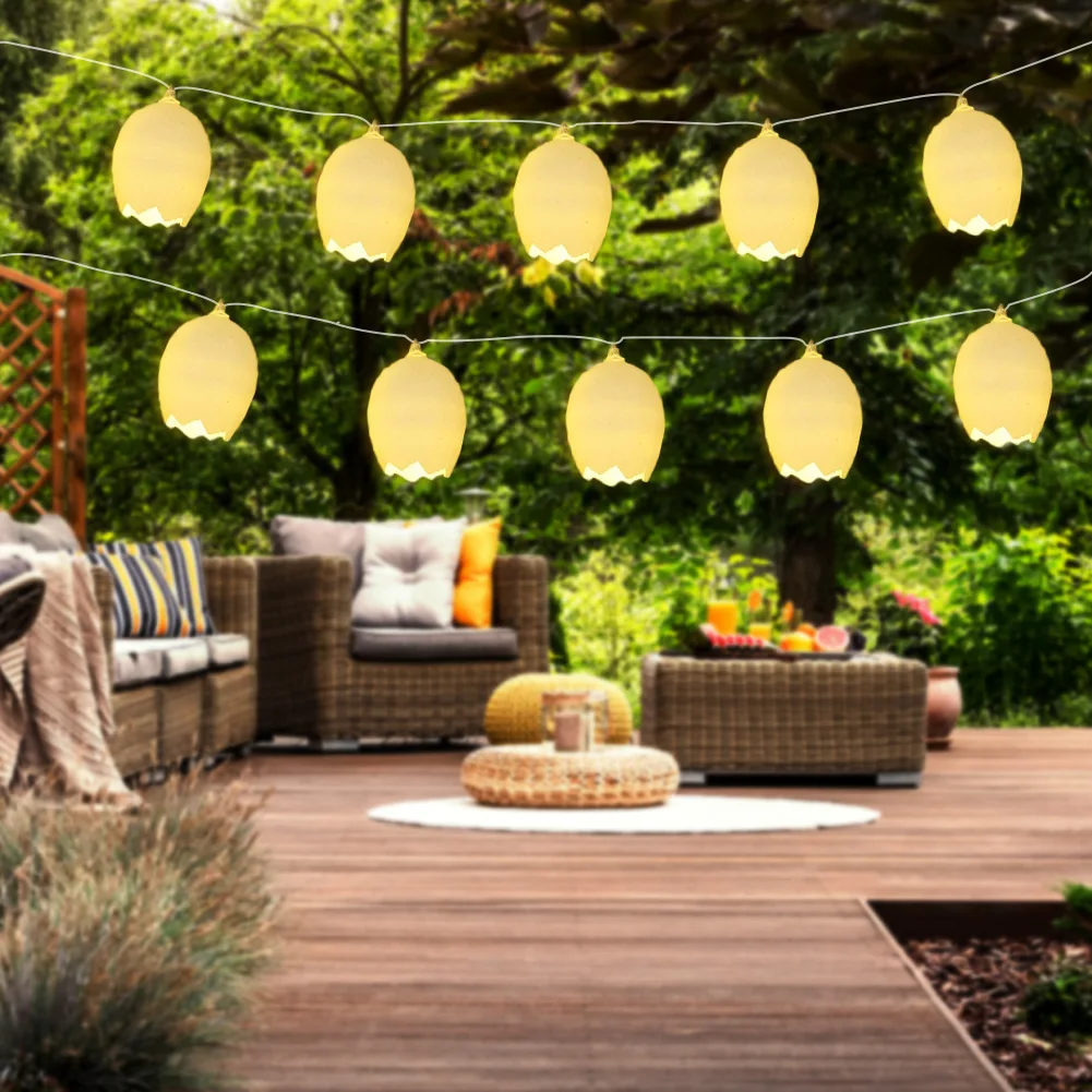 

1.5M DIY Happy Easter Cracked Eggs Strips LED Light String Home Party Decoration Happy Easter DIY Wedding Party Ornament