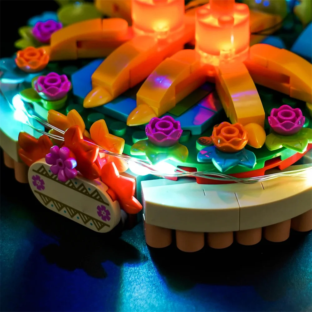 Комплект освещения для серии фильмов Heihei Moana 2 43272 не включает строительный блок