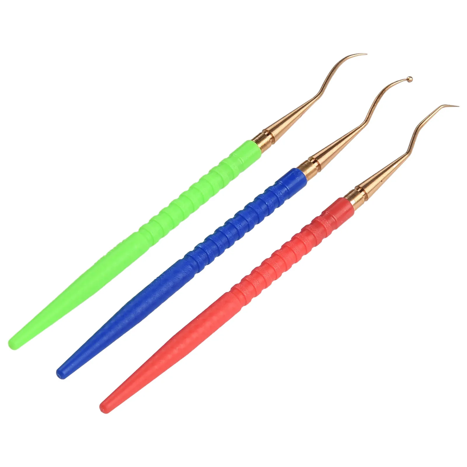 

O-Ring Remover Essential Scuba Diving Repair Kit 3Pcs Regulator Tools with O Ring Remover Handle and Brass Pick Hooks