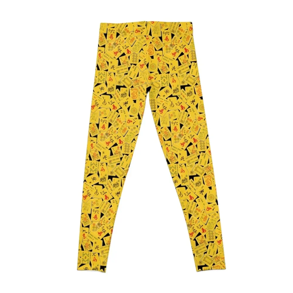 Леггинсы Mahjongg беспорядок женские леггинсы спортивные для тенниса