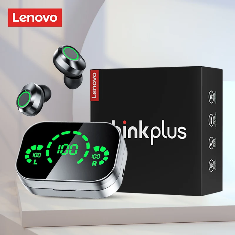 Новинка 2023 беспроводные Bluetooth-наушники Lenovo TWS Hi-Fi стереогарнитура