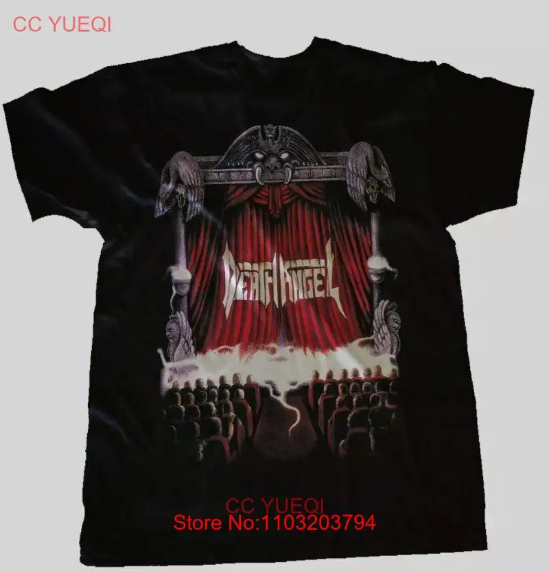 Рубашка черная унисекс в американском стиле DEATH ANGEL - Act III все размеры