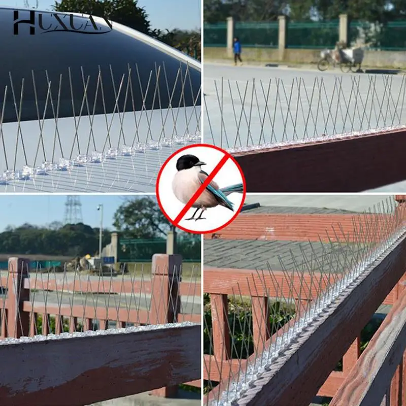 

1PCS Stainless Steel Bird Repellent Spikes Anti Pigeon Nail Bird Deterrent Tools