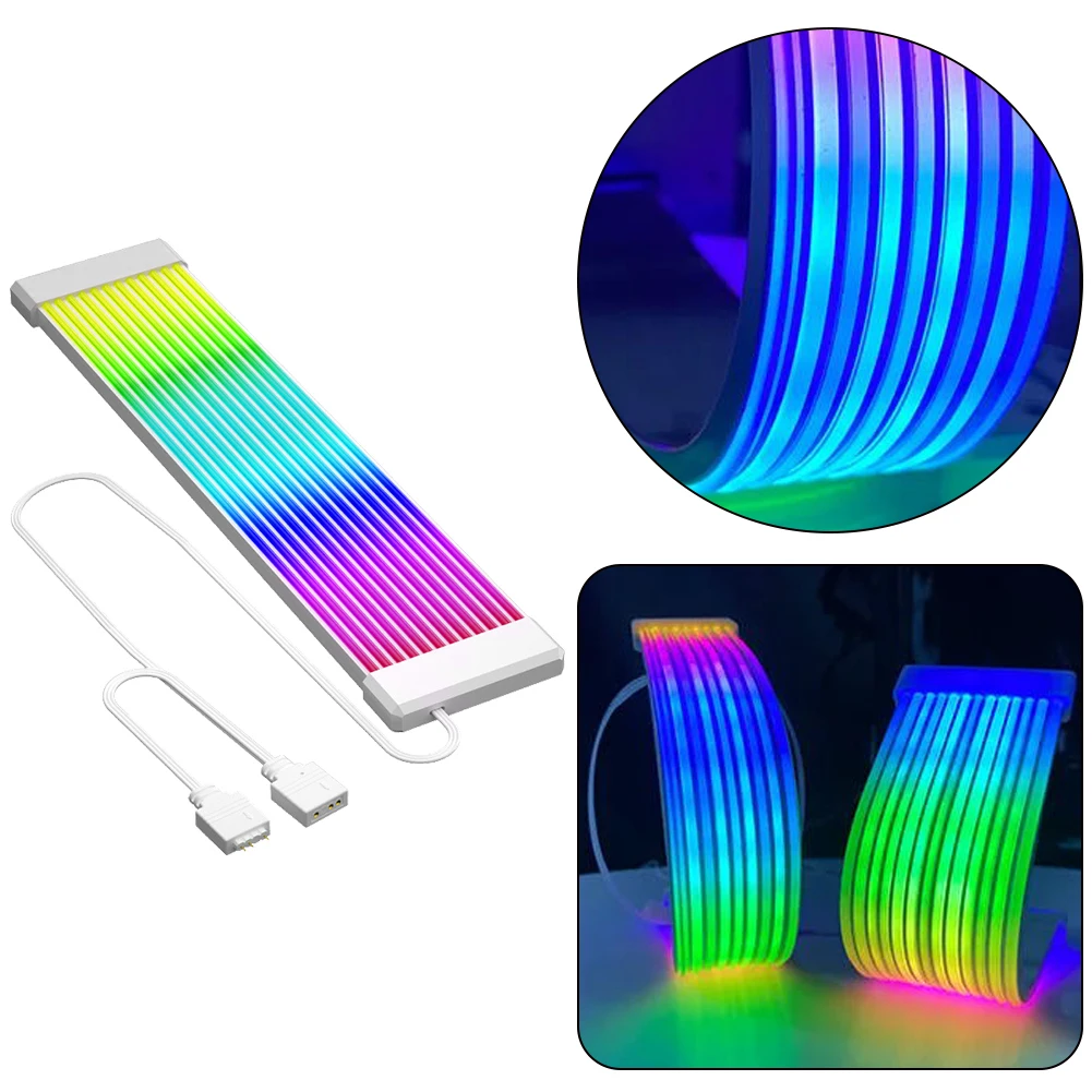 COOLMOON ARGB Φ Strip для 8PIN/24PIN материнской платы Удлинительный кабель синхронизация Aura