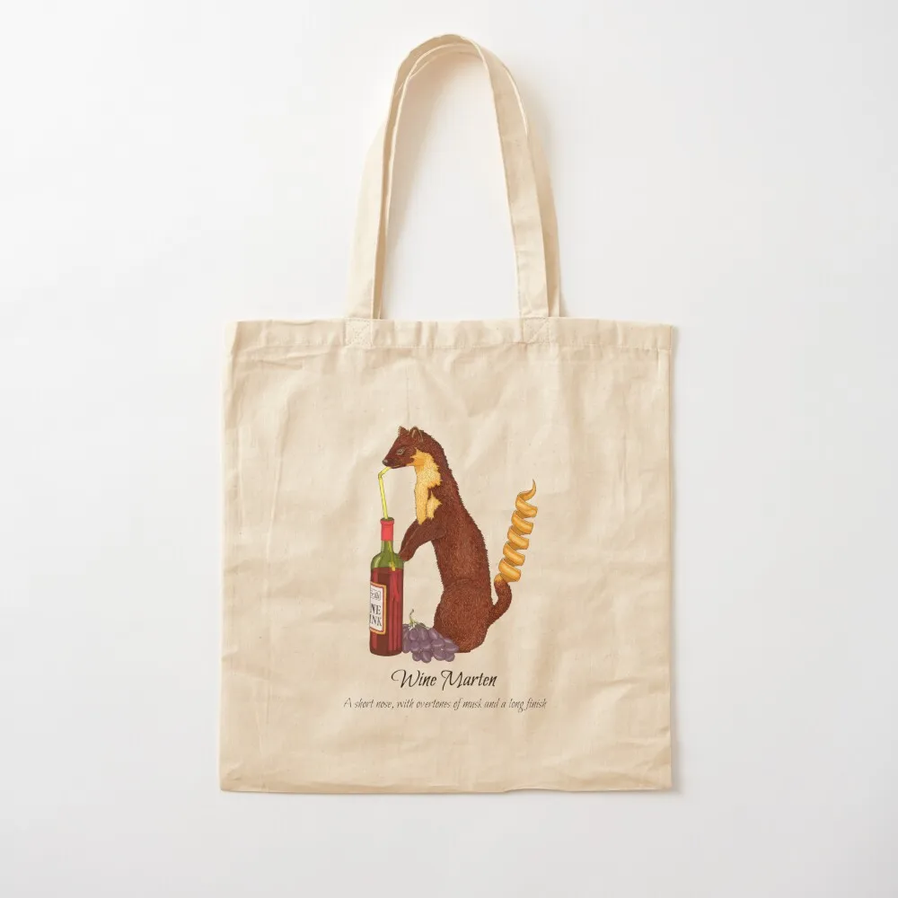 Сумка-тоут Wine Marten холщовая сумка для женщин женская эко-складная