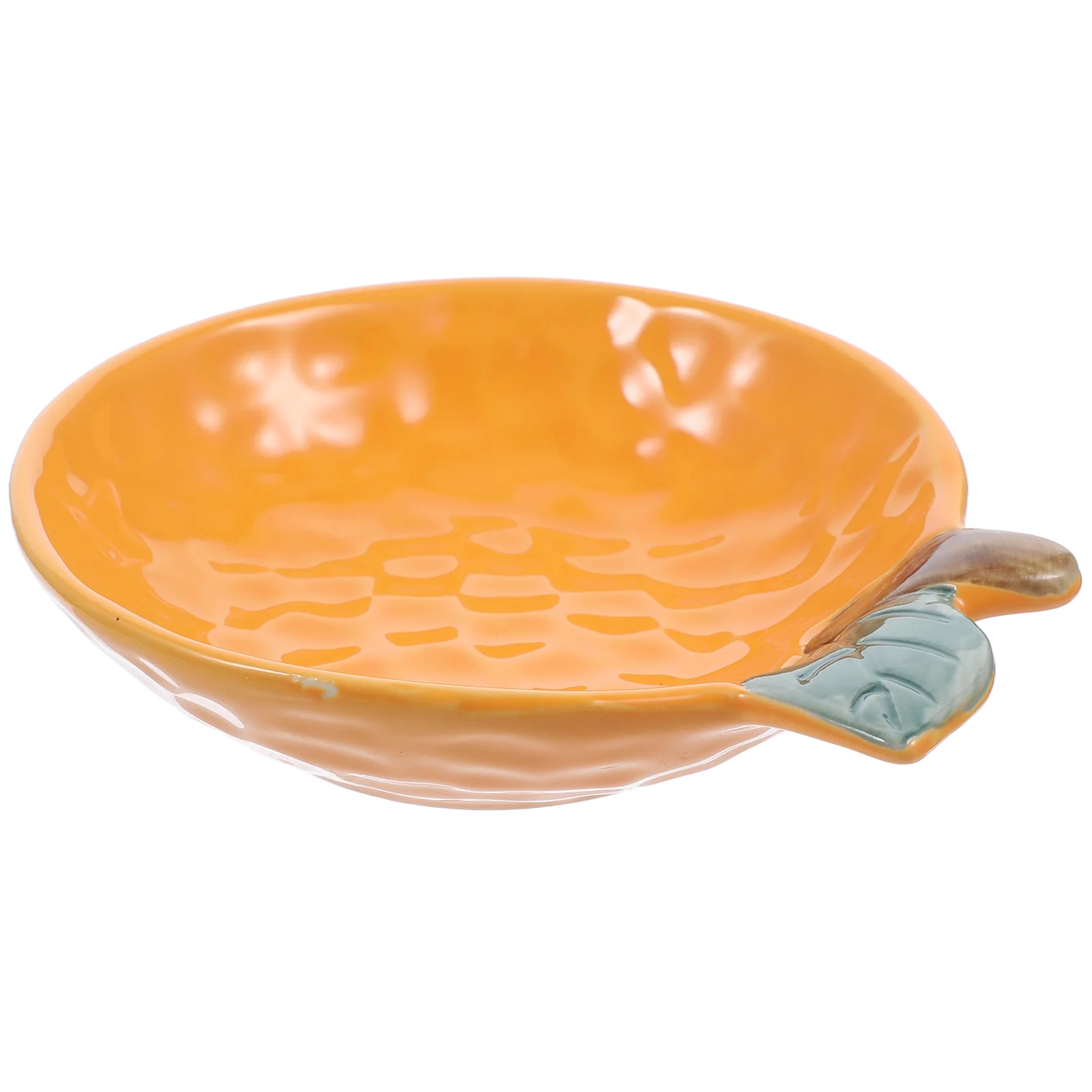 

Dipping Fruit Shaped Convenient Ceramic Sauce Dishes Seasoning Container Chili Sauce Plates for Sauce Vinegar Dipping Chili