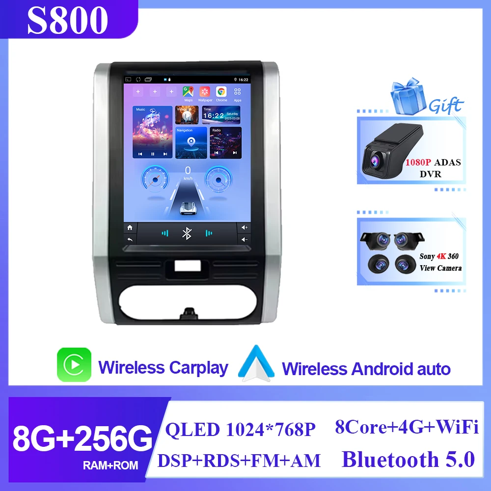 

Автомобильный Android 15, 9,7 дюйма для Nissan X-Trail X Trail 2 T31 MX6 2007-2015 Android Автомобильный радиоприемник Мультимедиа Авто Видео GPS Carplay