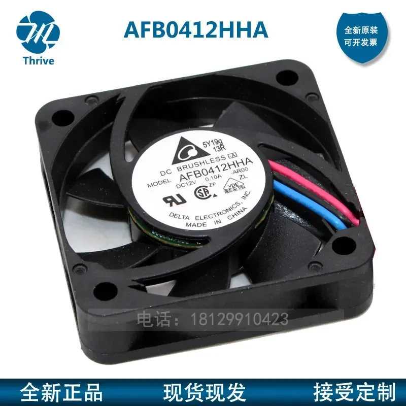 Фото Вентилятор охлаждения AFB0412HHA-ROO Delta 4010 12V 0.10A 40x10mm DC, бесщеточный, с высоким воздушным потоком №2