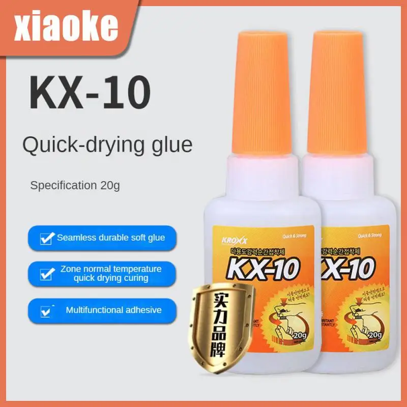 

Strong Kx-10 Glue Heat Resistance 20g Shoe Glue Professional Multipurpose Adhesive Glue Household Supplies Waterproof