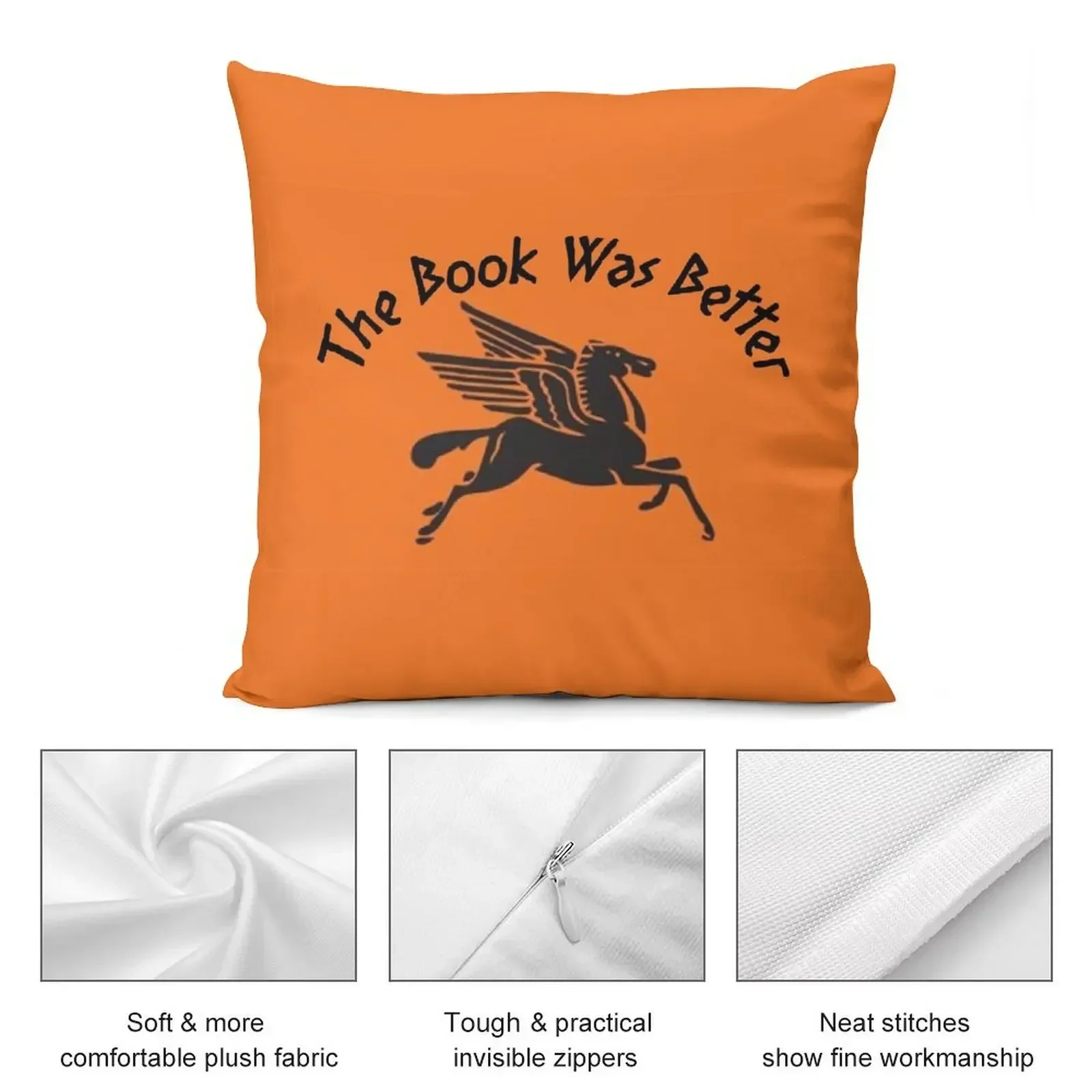 The Book Was Better - Декоративная наволочка Перси Джексона Наволочка Рождественские