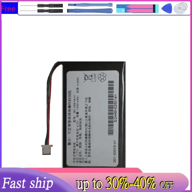 Аккумулятор 1250 мАч 361-00019-11 для GARMIN Nuvi 200 Вт 205 205T 205W 205WT 250 252W 255 255T 255W 255WT 260 260WT 265WT 270 GPS