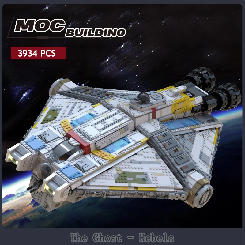 

Star Movie Ultimate Collector Series MOC UCS Model Starfighter Interstellar Spaceship Building Blocks DIY Assembly Brick Toys