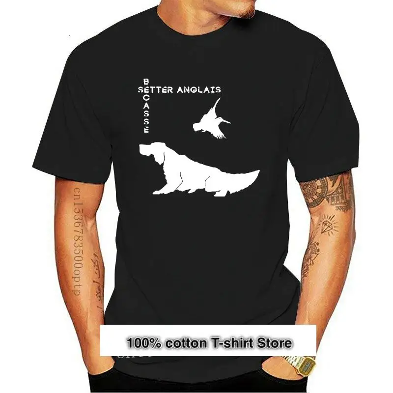 Camisetas cortas a la moda para hombre camisa переключаемая модная Becase Setter унисекс белый ФРИО tentrend 2021