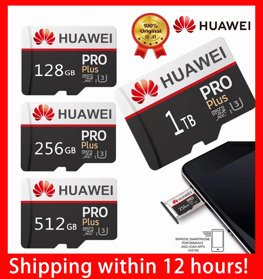 

Карта памяти Micro SD HUAWEI, класс 10, 256 ГБ, 512 ГБ, 1 ТБ