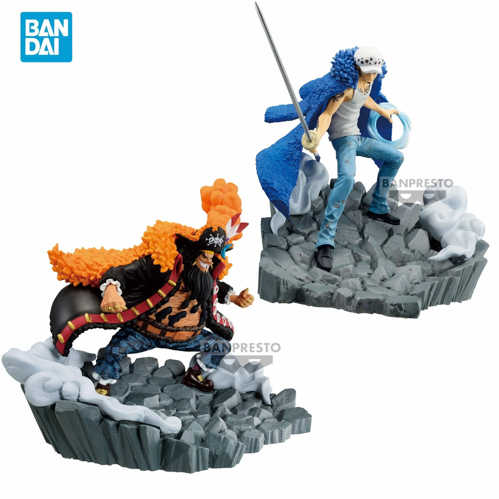 Оригинальный BANPRESTO ONE PIECE SENKOZEKKEI TRAFALGAR LAW MARSHALL D TEACH аниме фигурку игрушки модель из