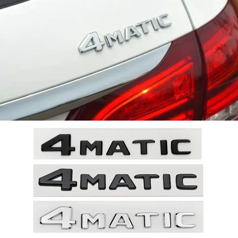 Наклейка ABS на задний багажник Mercedes Benz 4 matic W212 W204 W205 W203 CLK GLA GLK SLK E350 G63